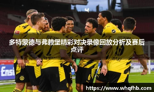 多特蒙德与弗赖堡精彩对决录像回放分析及赛后点评